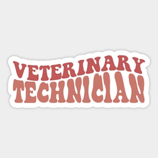 Veterinary Technician, Veterinary Medicine Gift For Veterinary Sticker